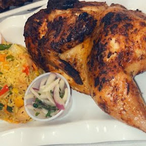 Grilled Chicken With Rice