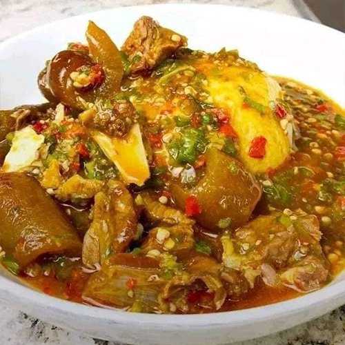 Okra Stew Fufu