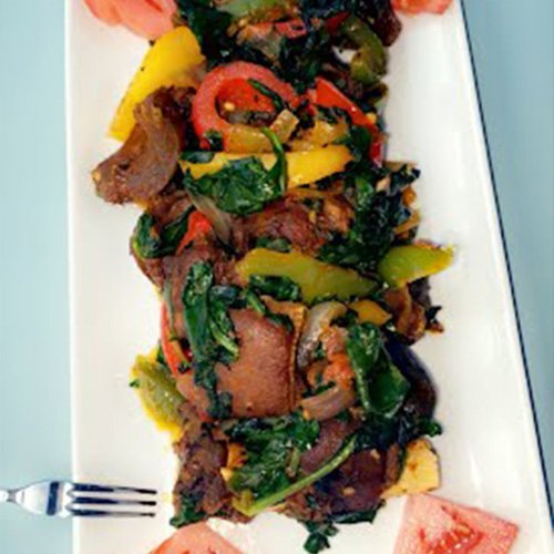 Pepper Goat Meat